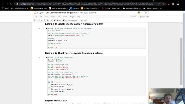 Module 1: Unit Conversion Using Python смотреть онлайн