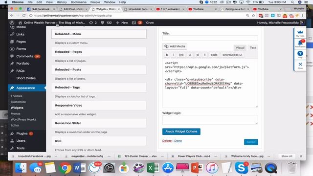 How to Embed YouTube Widget on Wordpress Site смотреть онлайн