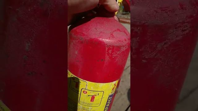 Переносной баллон для полуавтомата из огнетушителя оу-3(Portable cylinder for semi-automatic) смотреть онлайн