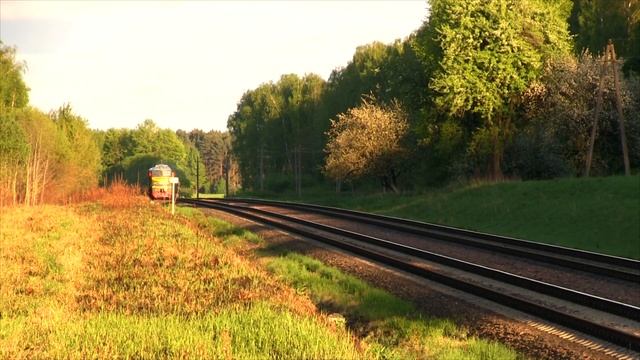 Ошмяны - Солы 2012. 2ТЭ10М, 2ТЭ10У, ТЭП60, М62 (БЧ)