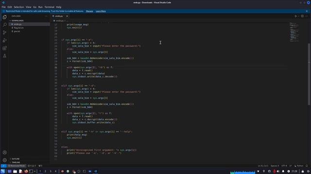 How to Solve the Python Wrangling Challenge from picoCTF 2021 (General CTF Skills Tutorial) смотреть онлайн
