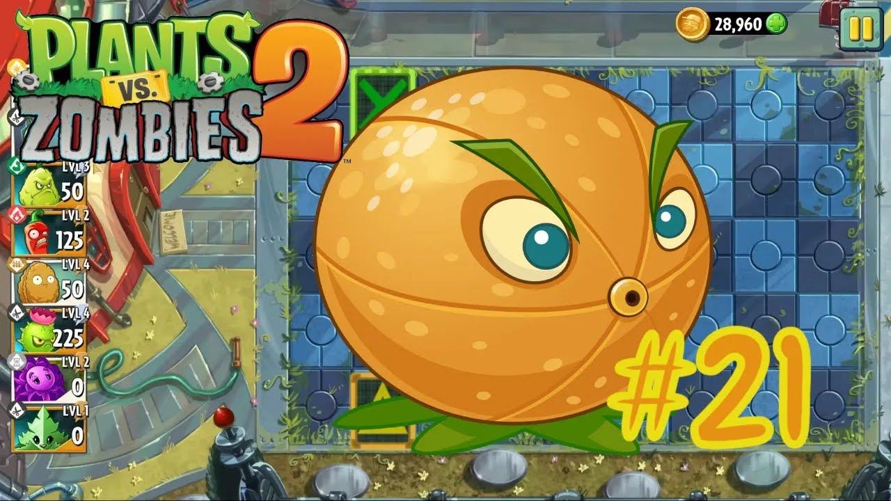 ЦИТРОН – ИМБА!!! Plants vs. Zombies 2: It's about time #21 смотреть онлайн