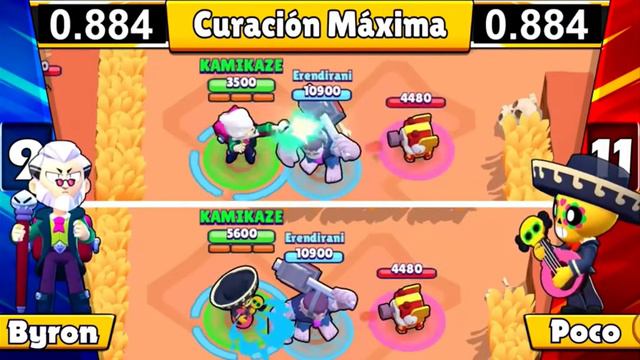 💚Byron vs Poco💚 лучший целитель 💚 1vs1. смотреть онлайн