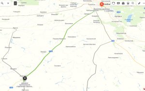 Дорога в родной совхоз (совхоз имени Ленина Мордовского района Тамбовской области)