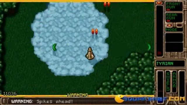 Tyrian 2000 gameplay (PC Game, 1999) смотреть онлайн