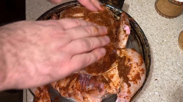 Курица в аджике и духовке (рецепт) смотреть онлайн