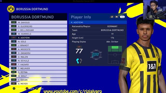 PES 2017 UPDATE SEASON 2022/2023 - OFFICIAL PATCH 2023 - RZ PATCH PES 2017 INDONESIA смотреть онлайн