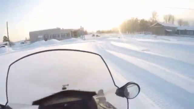 Ездием на снегоходе №3 смотреть онлайн
