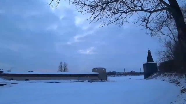 Псков. Псков зимний или город князя Довмонта смотреть онлайн