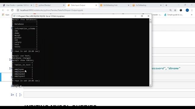 Reading Different File Formats and making connection between Python and MySql DB. смотреть онлайн