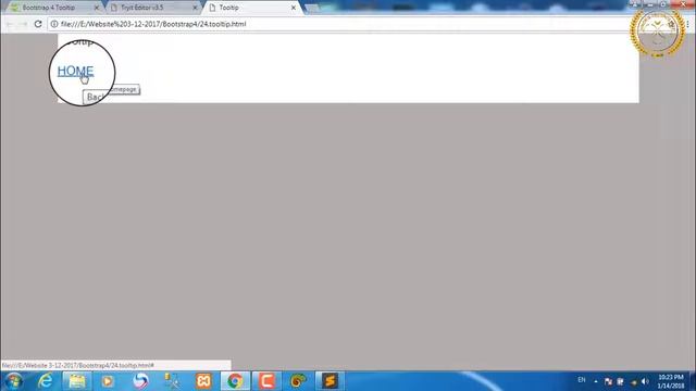 Qhia website bootstrap4 tooltip part24 смотреть онлайн