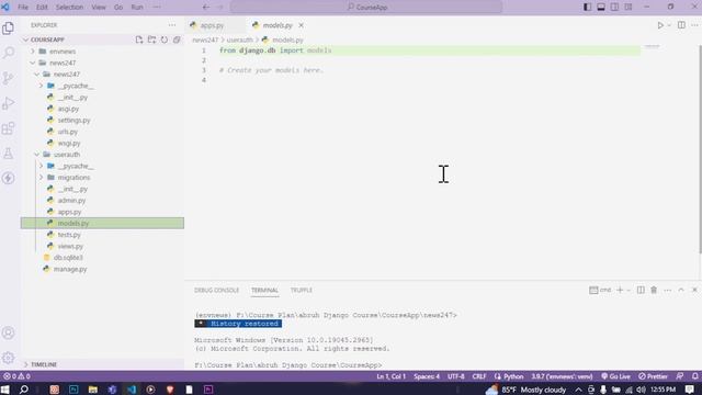 Lesson 8 | App Level Files | Django Web Framework | Assignment Bruh смотреть онлайн