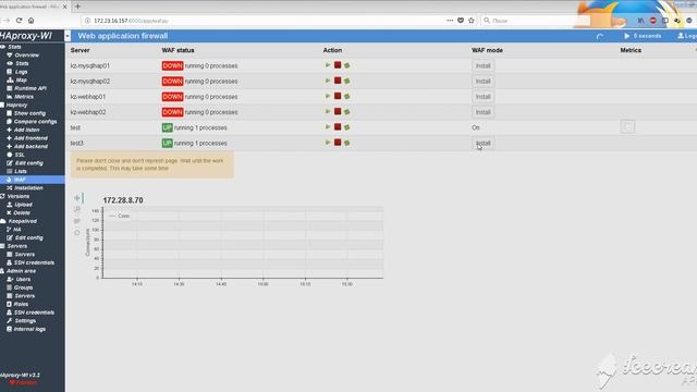 WAF Supporting In HAProxy-wi