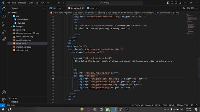 Parody Twitter TinDog Homepage Using HTML ,CSS & Bootstrap. | | ASMR Typing | | смотреть онлайн