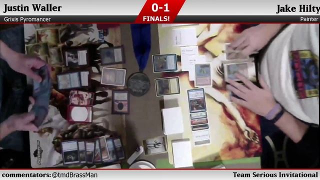 TSI Finals!!!: Justin Waller (Grixis Pyromancer) vs Jake Hilty (Painter) смотреть онлайн