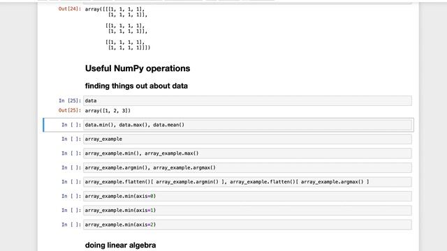 Pre L4(a) - NumPy смотреть онлайн