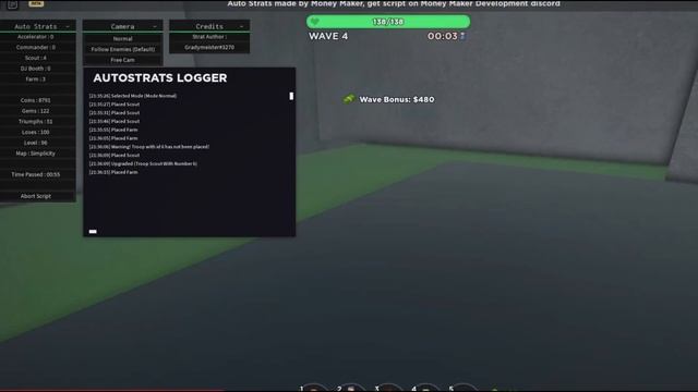 ROBLOX TOWER DEFENSE SIMULATOR SCRIPT PASTEBIN 2023 AUTO FARM COINS + AUTO FARM GEMS *WORKING* смотреть онлайн