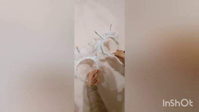 Невероятно красивые ободки "СНЕЖИНКИ "❄❄ смотреть онлайн