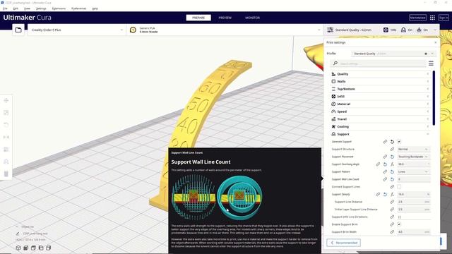 Cura Supports for Beginners: Tutorial & Recommend Settings! смотреть онлайн
