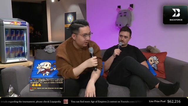 Болеем за Винча в ПЛЕЙ-ОФФ! LAN за 50,000$ NAC4 в Age of Empires 2 смотреть онлайн