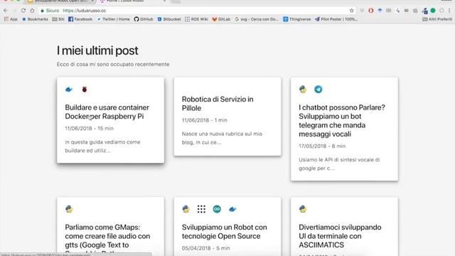Robot Open Source - Video 2 - Docker e Raspberry смотреть онлайн