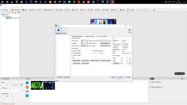 HUIDU HDplayer настройка асинхронного контроллера C30, A30. SSX file making. смотреть онлайн