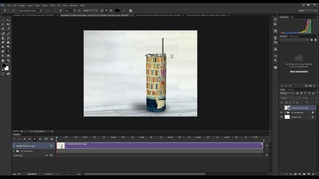 20oz skinny tumbler mockup animation photoshop смотреть онлайн
