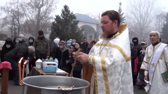 Крещение Господне. Освящение воды. смотреть онлайн