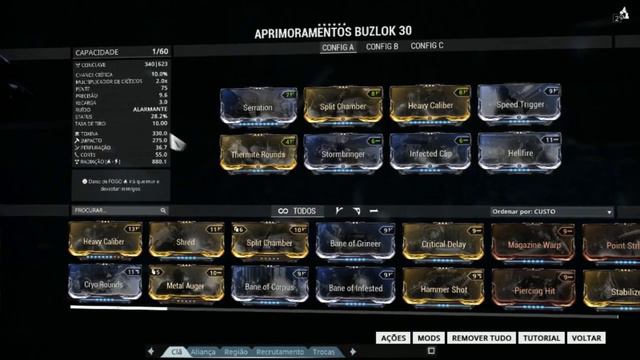 Warframe - Buzlok Jogabilidade & Build ! [DESATUALIZADO] смотреть онлайн