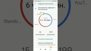 Как посмотреть сколько ти сидиш в телефоне за день и в каких приложениях?Очень полезное видео!