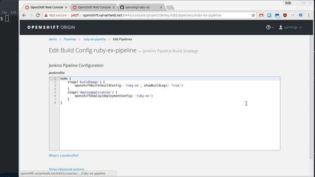 Using OpenShift Pipelines with Webhook Triggers смотреть онлайн