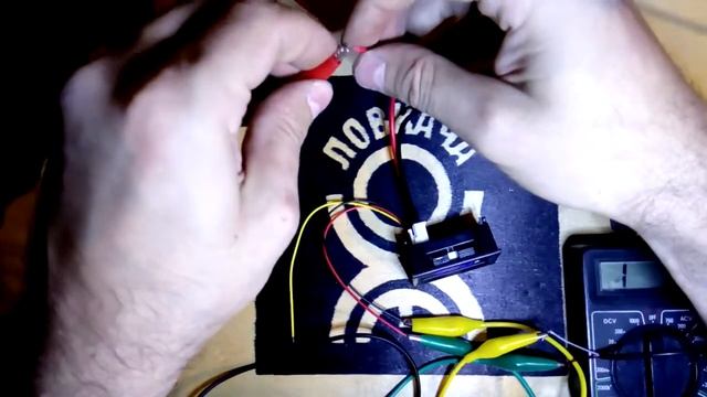 Посылка из Китая. Классный мини цифровой Вольтметр и Амперметр DC 100В 10A смотреть онлайн