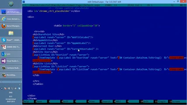 Создание приложений (Apps) для SharePoint 2013 в Облаке V2 смотреть онлайн