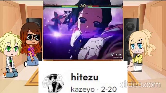 MLB REACT TO MARINETTE'S FUTURE AS SHINOBU! Реакция ЛБиСК на будущее Маринетт Это Шинобу!