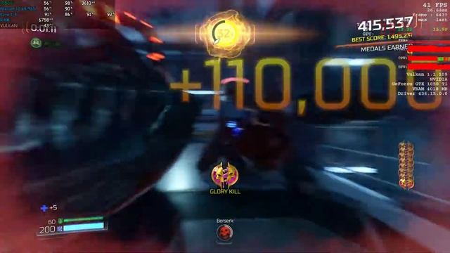 Phenom II X4 965 + Gtx 1050Ti - Doom (2016) 1080p [ Vulkan ] смотреть онлайн