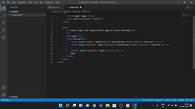 Simple Login and Registration Page using PHP & MySql . LOGIN AND REGISTRATION PAGE - PART 1 смотреть онлайн