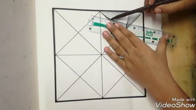 Fusion of geometry and zentangle art basics, how to zentangle for Geometrical Patterns, mandala 201 смотреть онлайн