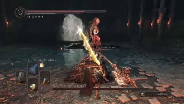 Dark Souls 2 - Elana, The Squalid Queen Boss Fight (NG+4) смотреть онлайн