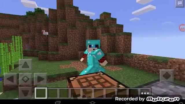 как надеть браню в креативе в майнкрафте pe смотреть онлайн