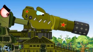 Советская армия и КВ-44 против немецких монстров.Все серии.Мультики про танки.