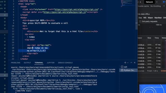 Python in Web Browser | Py-Script | Data Science | Web Development | Javascript смотреть онлайн