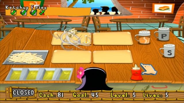 Burger Island ... (Wii) Gameplay смотреть онлайн