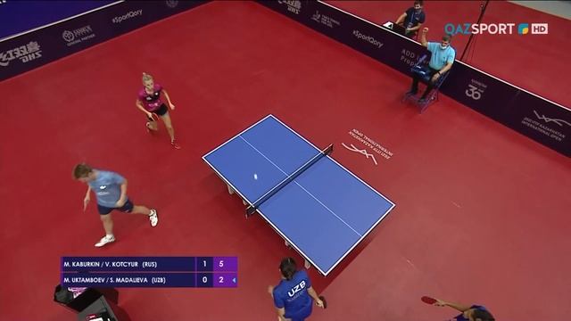 Настольный теннис. «2021 ITTF Kazakhstan International Open». Микст. Финал смотреть онлайн