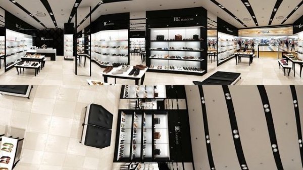 Дизайн проект магазина обуви BASCONI (Panorama 360)