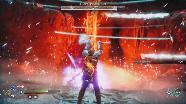Flame Phantom Kill Bug - God of War Ragnarök смотреть онлайн