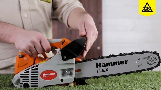 Обзор Бензопила HAMMER BPL2512B смотреть онлайн