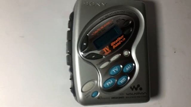 Vintage Sony Walkman WM-FX481 Cassette Player Radio смотреть онлайн