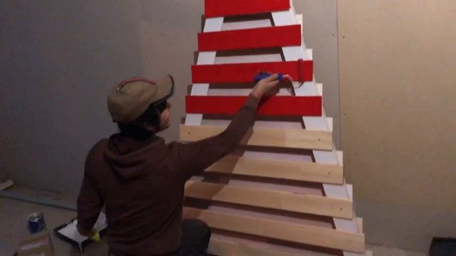 Новогодний DIY.Деревянная елка своими руками. смотреть онлайн
