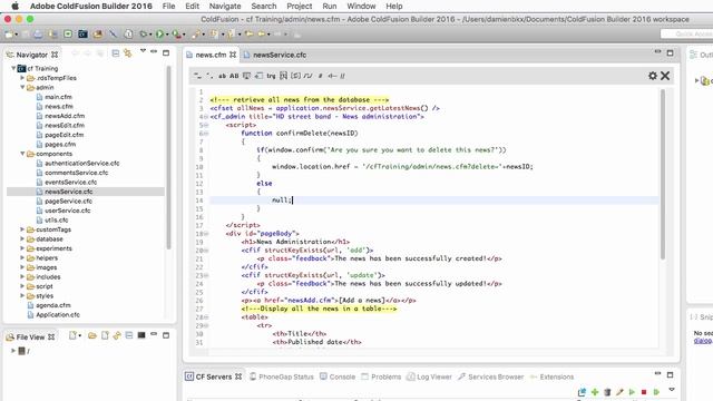 12 Building the site administration ## 02 Deleting a news from the database смотреть онлайн
