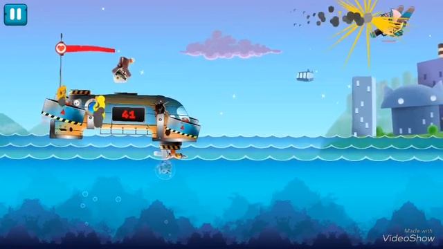 Cats vs pigs/обзор игры\ смотреть онлайн